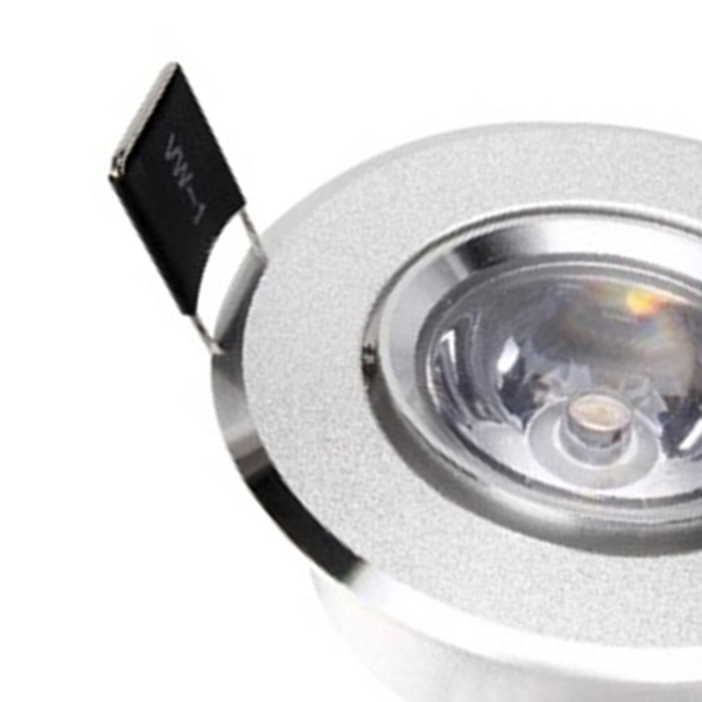 1W LED Ceiling Spotlight 85-265V Large Lens Spotlight Jewelry Showcase Clothes Shoes Shop Lighting Lamp Bull Eye Lamp