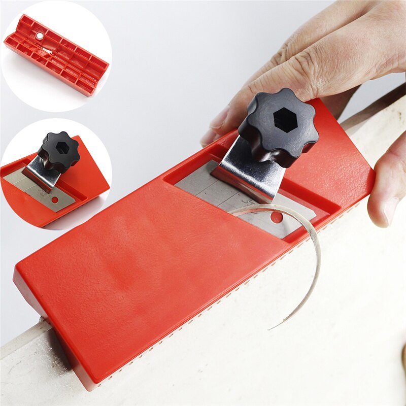 Woodworking Planer Drywall Edge Gypsum Board Chamfering Trimming Hand Plane ABS Plastic Plasterboard Planning Tools