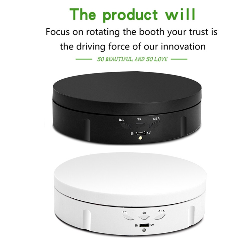 3 Speeds Adjustable Electric Battery Powered Rotating Display Stand Watch For Photography Jewelry Holder Props 3D Models Shop