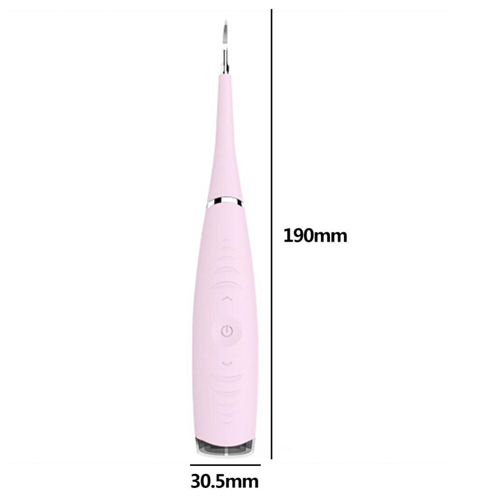 Limpiador Dental sónico eléctrico, limpiador Dental portátil para blanquear los dientes, higiene de la salud, blanco