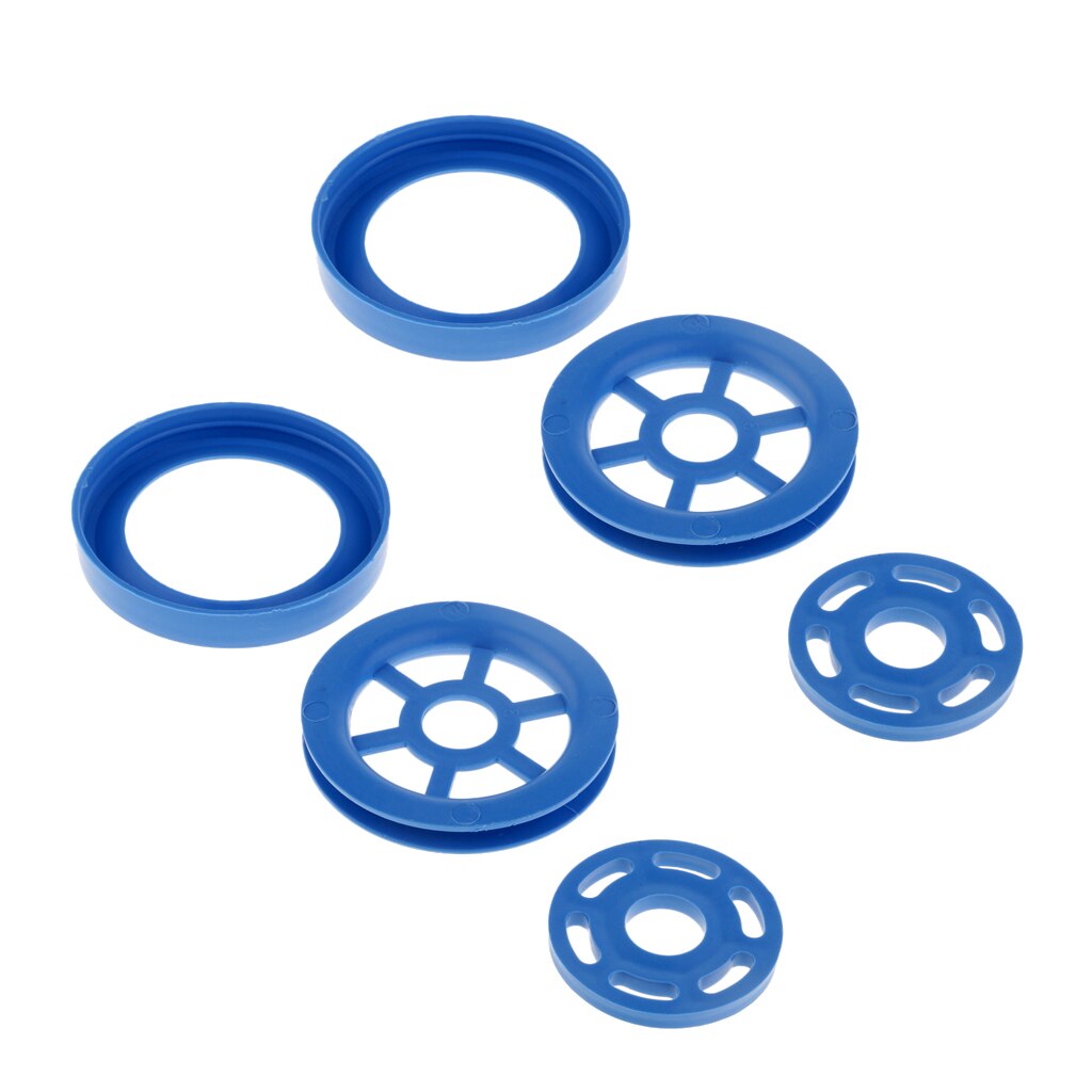 2 Sets 4.7/6.8/7.2cm Easy Throw Cast Net Ring Trap Catch Fishing Net USA Style Cast Net Tool