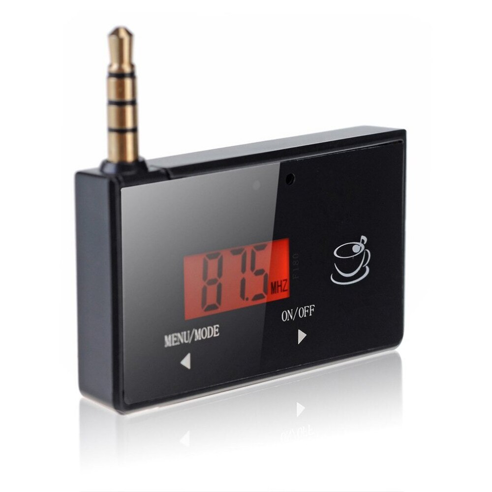 Wireless Mini FM Transmitter Car MP3 Player Display Music Audio For Mobile Phones Tablet PC MP3 Player Receiver