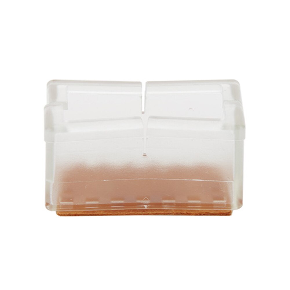 10Pcs Siliconen Rechthoek Vierkante Ronde Stoelpoot Caps Voeten Pads Meubels Tafel Covers Houten Vloer Protectors: style 15