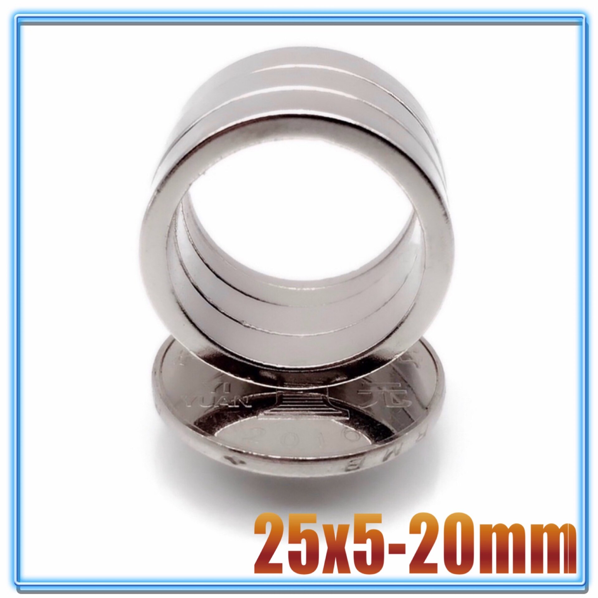 50PCS Forti Magneti Al Neodimio, Anelli Foro Magneti, Magneti - Foto 11