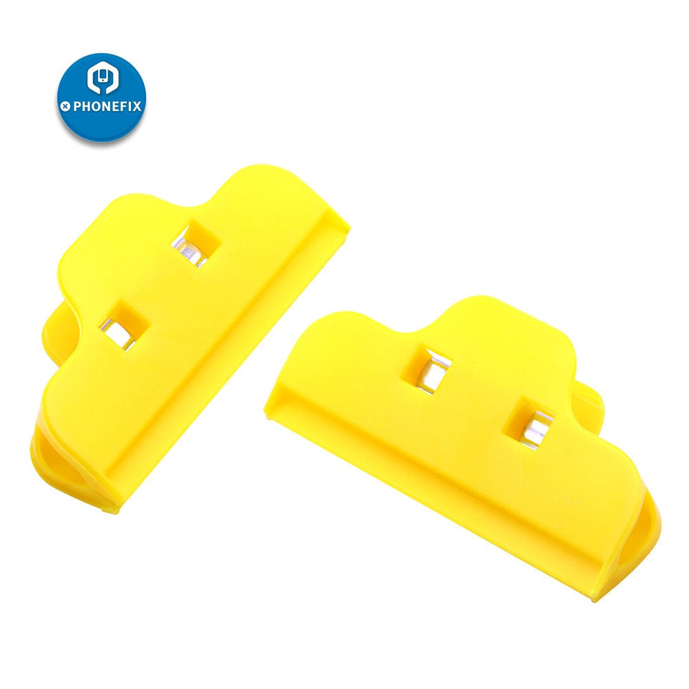 2pcs Universal Plastic Clamp Mobile Phone Repair Holder for iPhone iPad LED Screen Fasten Fixed Repair Tool