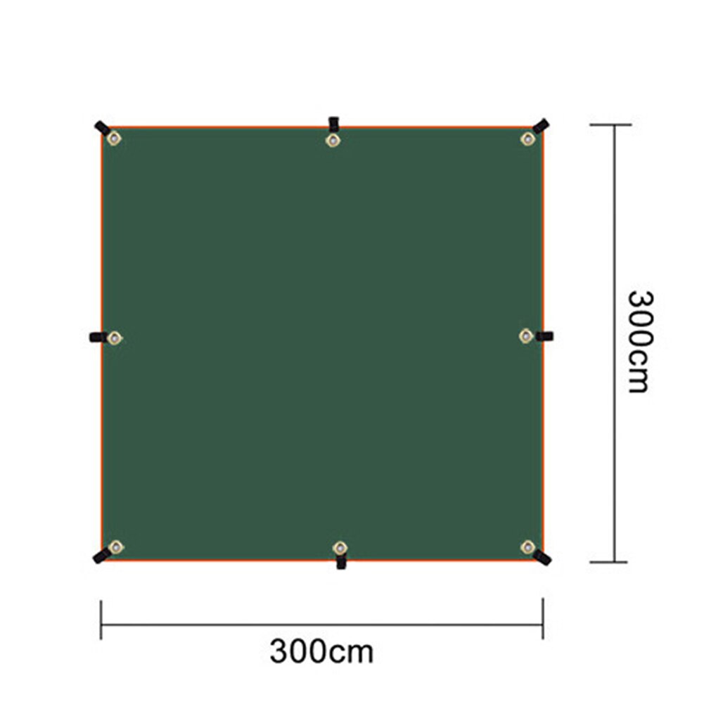 Rectangle Sun Shade Canopy Anti-Mildew Sunscreen Awning For Outdoor Garden Patio Swimming Pool Barbeque Areas