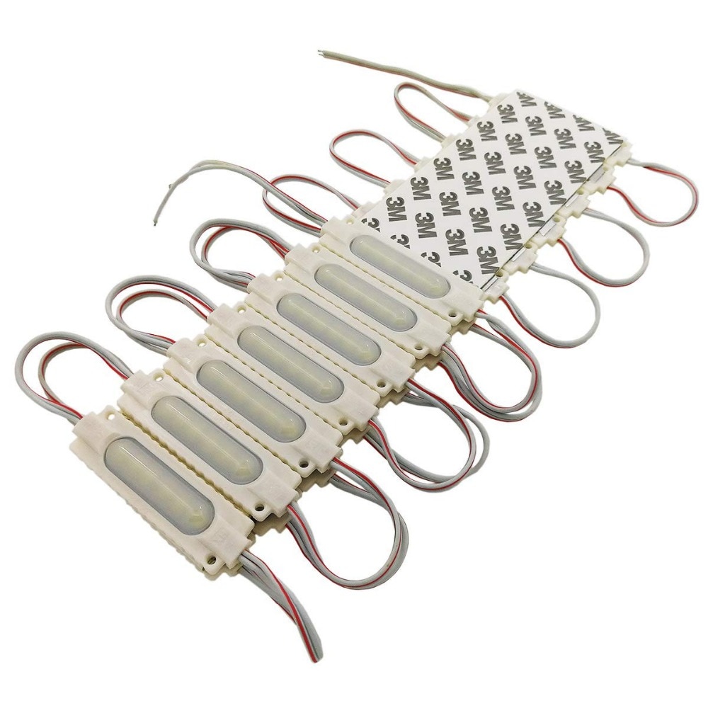 10pcs 2W Storefront Window Led Injection IP67 Waterproof DC12V Led Module 5730 Light Advertising Light Led