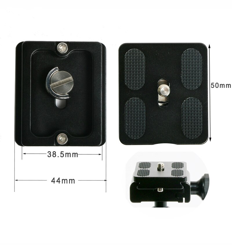 Slide Rail Rrs Lange Quick Release Plaat Klem Lange-Focus Zoom Lens Ondersteuning Holder Bracket Voor Arca Swiss Statief camera Balhoofd: Only PU50 plate