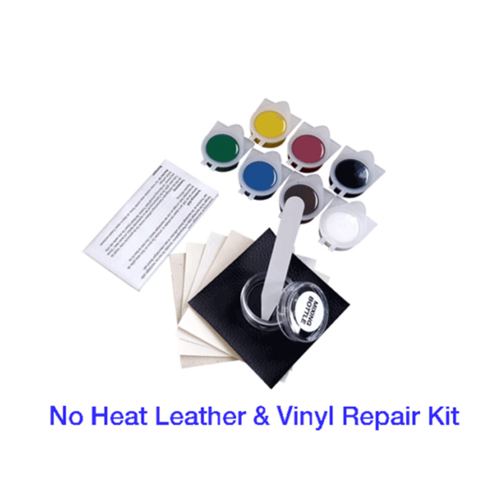 Cuero líquido sin calor y Kit de reparación de vinilo, agujeros de fijación, perforaciones, garrapatas, asientos de coche, sofás, abrigos, agujeros, grietas de arañazos