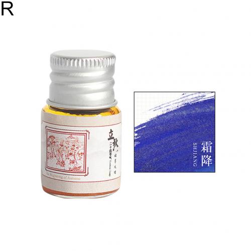 Fountain Pen Ink 5ML 24 Colors Calligraphy Writing Painting Fountain Pen Ink with Glitter Powder: R