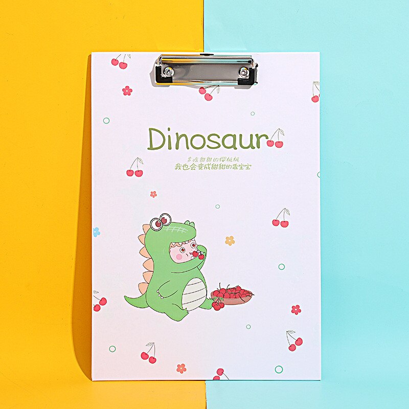 Kawaii  a4 papirholder hardboard skriveblok udklipsholder mappe dokumentholdere klip tavle skole kontor kontorartikler: 02