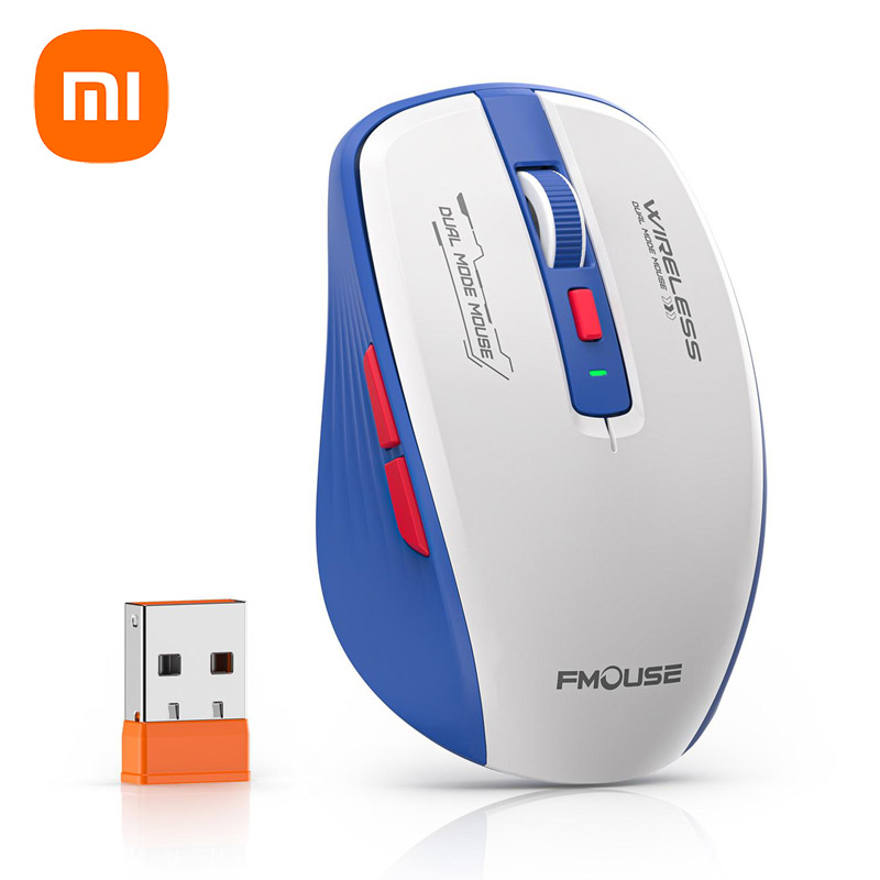 Xiaomi M303L Wireless Bluetooth Mouse 2.4G Dual Mode 1600 DPI Silent Portable Tablet Notebook Mouse For PC Android Ios