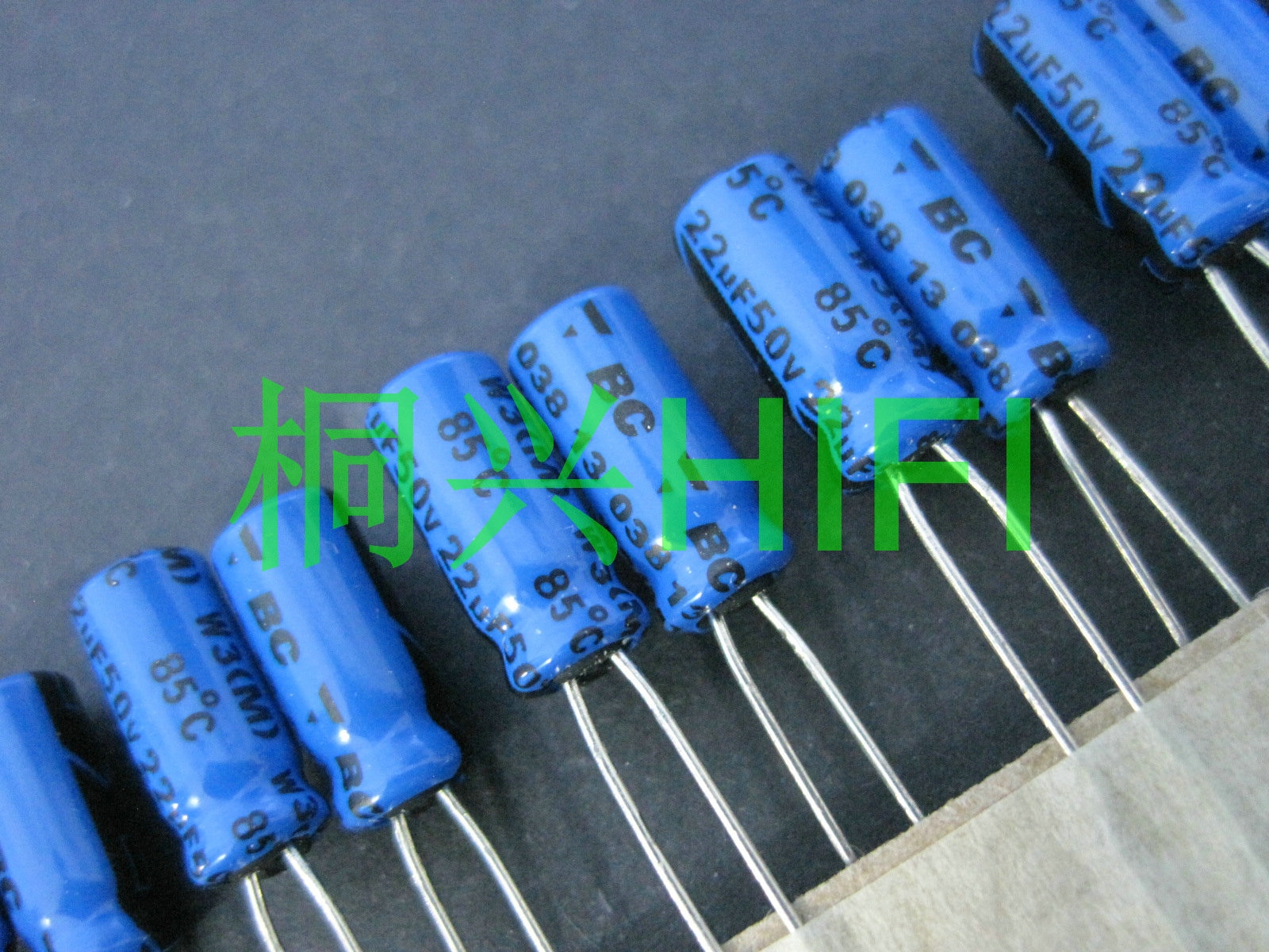 20PCS VISHAY BC KO038 50V22UF 5X11MM elektrolytische condensator KO 038 22UF 50V 038KO 22 uF/50 V PH 50v 22uf