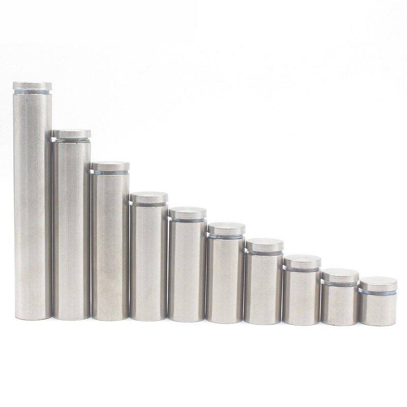 Sign Holders,Stainless Steel Custom Sign Standoff Screws,Wall Mount Standoff Holders Hardware Advertising Glass Acrylic Standoff