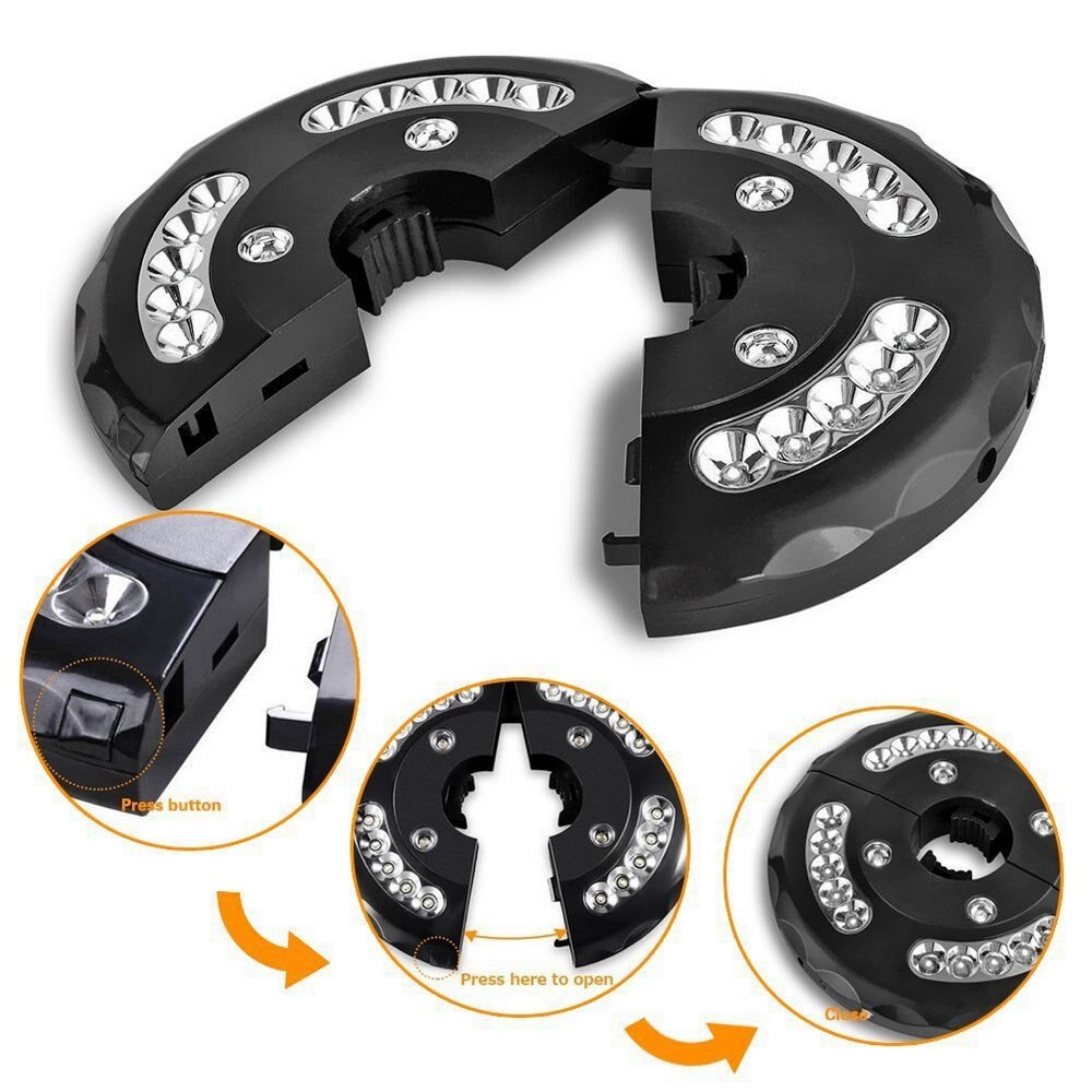 LED Umbrella Light 48/24 LED 3 Mode Umbrella Light Lantern Outdoor Camping Light Poles Tent Light Garden Patio Beach Light 6