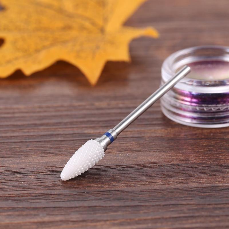 Nail Cone Tip Ceramic Drill Bits Electric Manicure Drills Sander Tools Manicure Pedicure Grinding Head Sander Tool