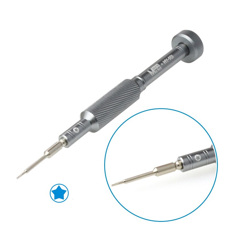 Destornillador de mantenimiento para teléfono móvil, juego de destornilladores OEM Y0.6 PH000 Pentalobe 0,8 M2.5 T1 T2 Bits: Torx 0.8