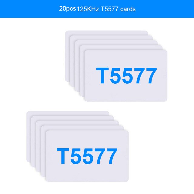 10 Frequentie NFC Card Copier Reader Writer Duplicator voor IC ID Sleutelhangers Kaarten Kopiëren voor 13,56 MHz Kaarten met 10 T5577-sleutel 10 T5577-kaart 10 UID-sleutel 1