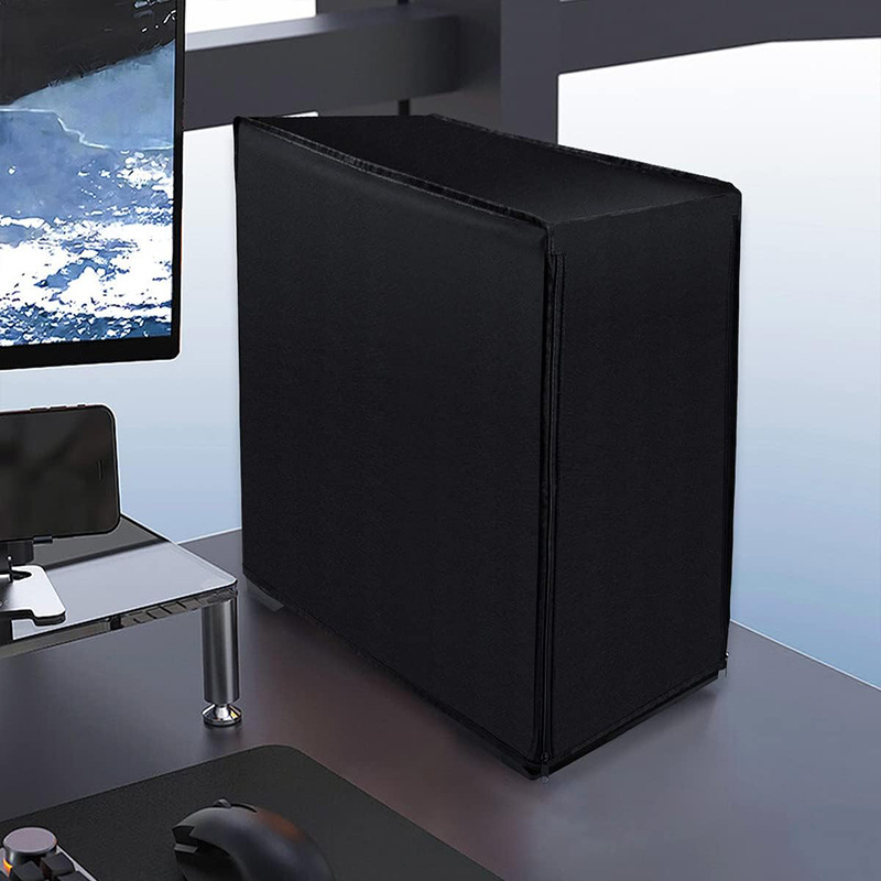 Staubschutz für Schreibtisch-Computergehäbenutzen, effektive vollständig abschirmbare Tasche, Reißverschluss, Oxford-Abdeckungen, Gehäbenutzen, schützt Höhle PC vor Schmutz und Staub