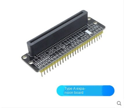 Microbit placa de expansão do reino unido produto original bbc micro: bit board com cabo usb: cyan