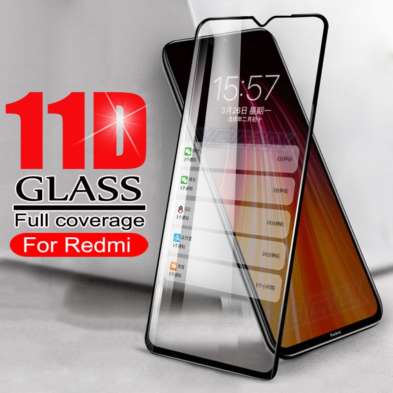 11D Gehärtetem Glas Für Xiaomi Redmi 8 8A 9 9A 9C 10X K20 K30 Screen Protector Redmi Hinweis 9S 8 8T 9 Pro Max Schutz Glas Film