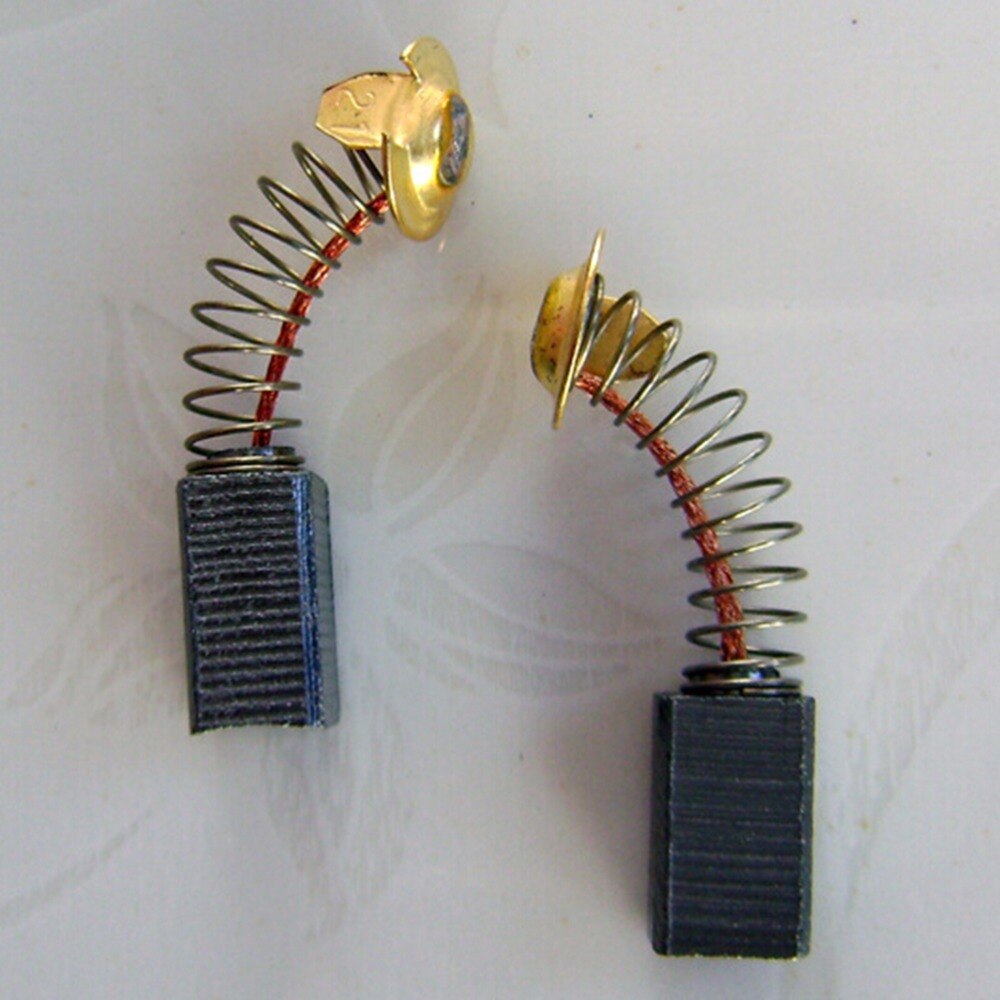 10 Pcs 6.5X7.5X13.5Mm Mini Boor Elektrische Grinder Vervanging Koolborstels Onderdelen Voor Elektrische Motoren rotary Tool