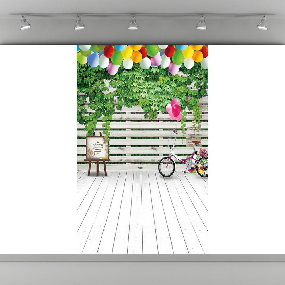 0.9 x 1.5m farve ballon baggrund ikke-falmende kunst klud vægstudie baggrund fotografisk prop hjem fest dekorativt tilbehør
