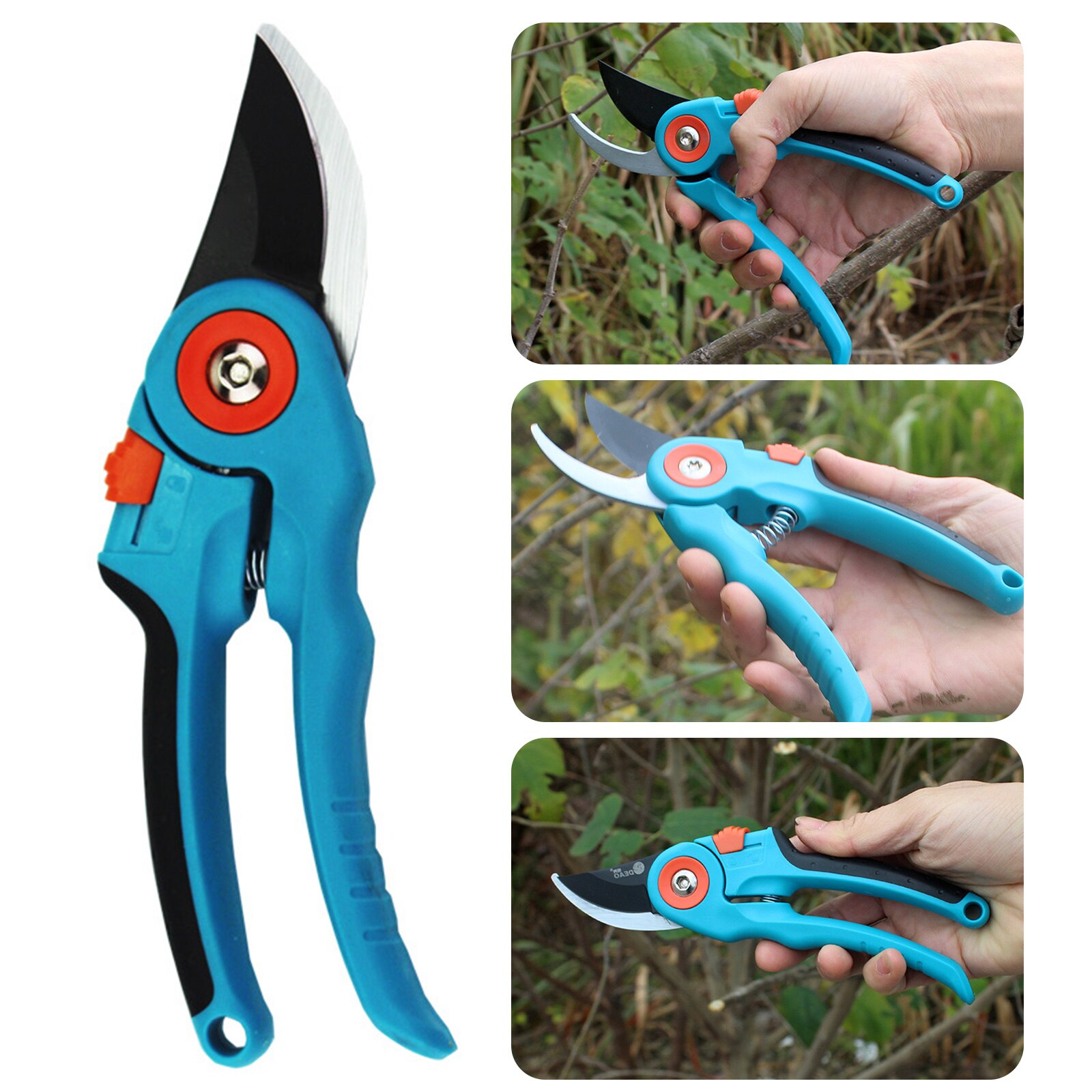 Gardening Pruning Shears, Which Can Cut Branches of Diameter, Fruit Trees, Flowers,Branches and Scissors
