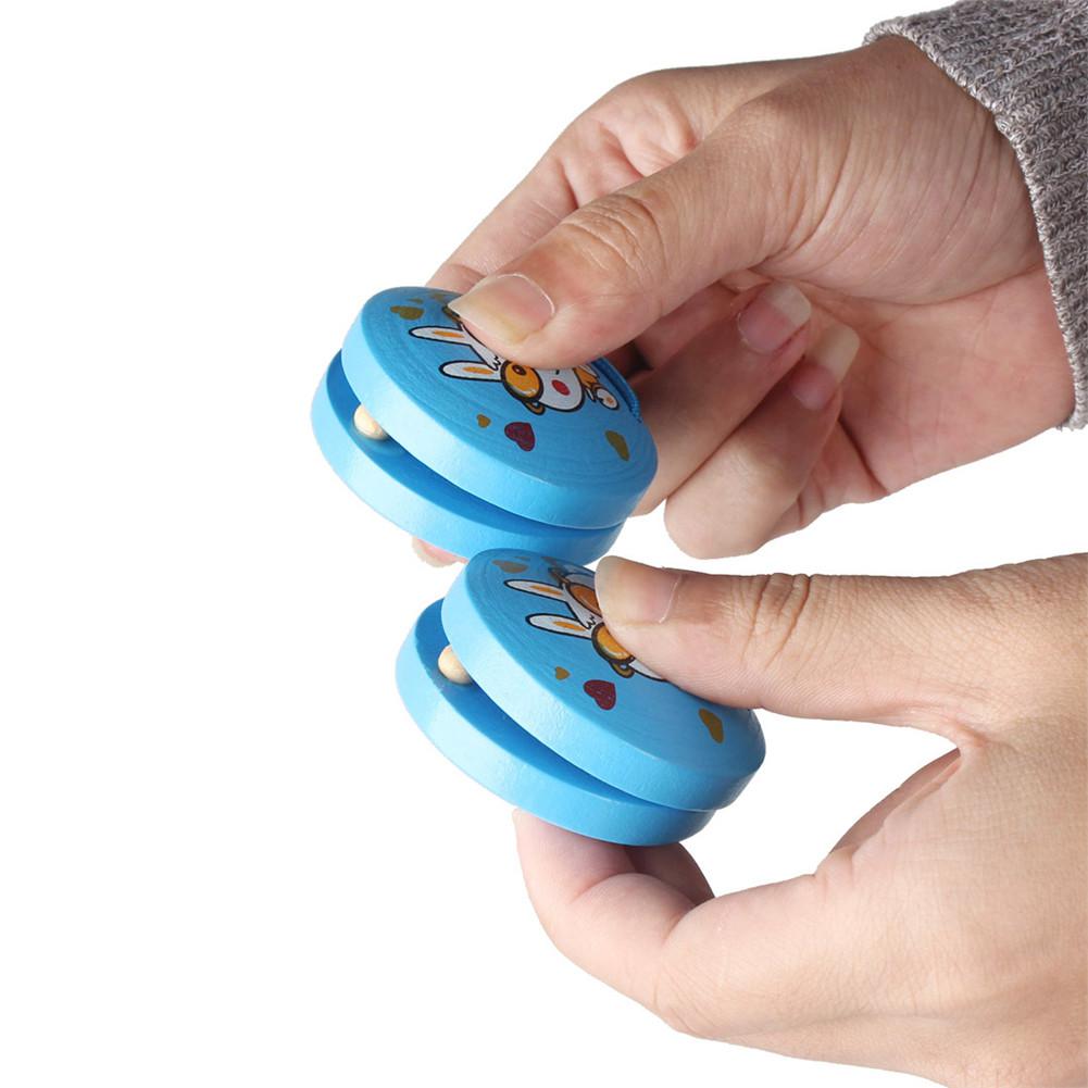 10 Stks/set Orff kinderen Slaginstrument Set Band Ritme Kit Tamboerijn Maracas Met Willekeurige Kleur & Patroon voor Kinderen