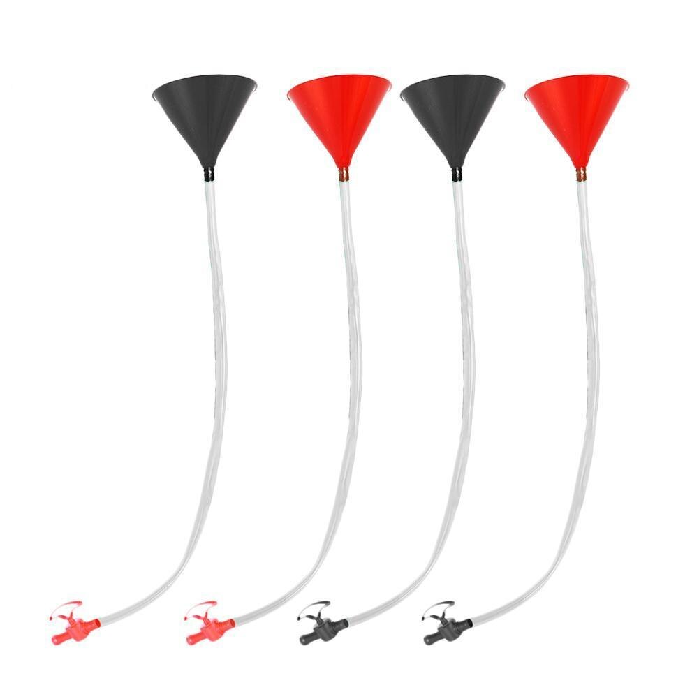 Plastic Filling Funnel Beer Funnel Wine Liquid Pipe Festivals Hose Plastic Tool Bar Drinking For Birthday Tube Party Beer V B9I1