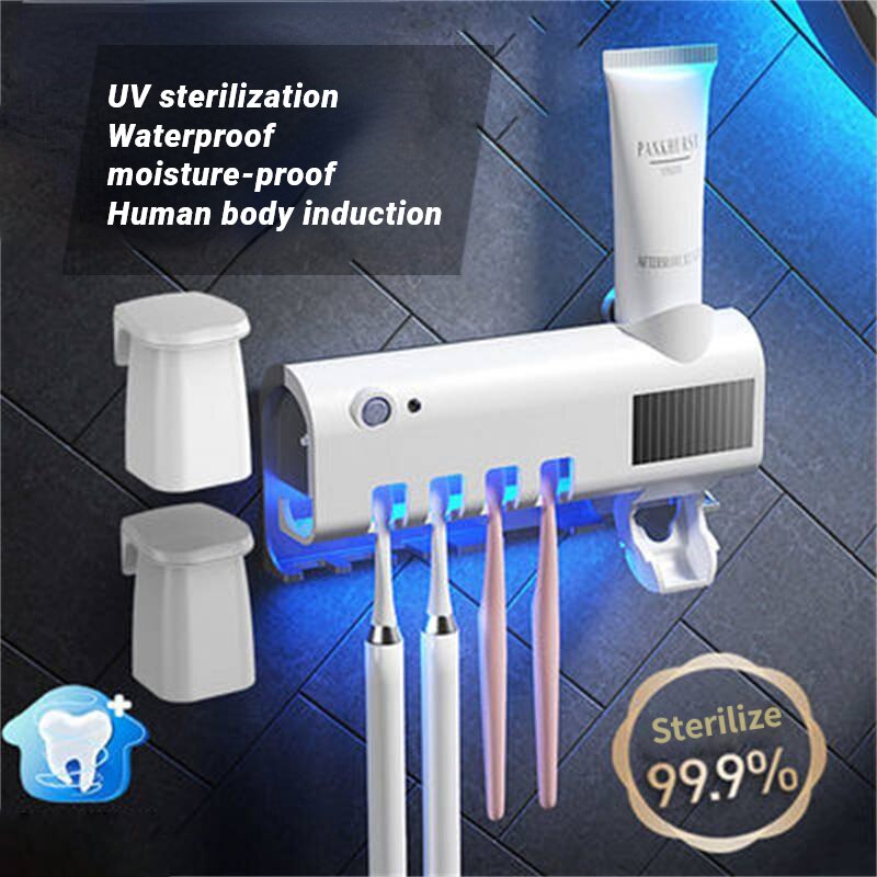 Esterilizador De Cepillo De Dientes UV | Recargable, Magnético | Elimina El 99,9% De Gérmenes | Para Baño