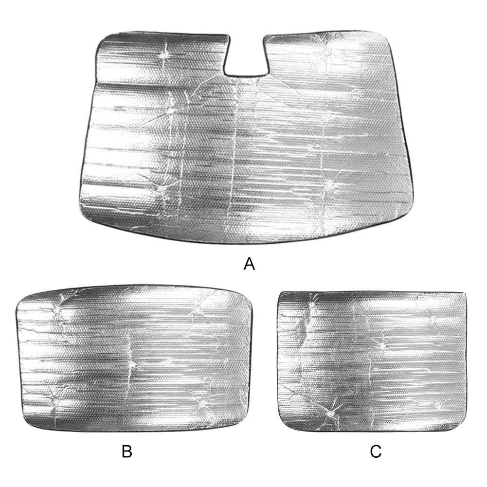 Sunshade for Tesla Model 3 Front Rear Window Windshield Skylight Aluminum foil EVA Sun Shade Anti UV Protected Model 3 Three