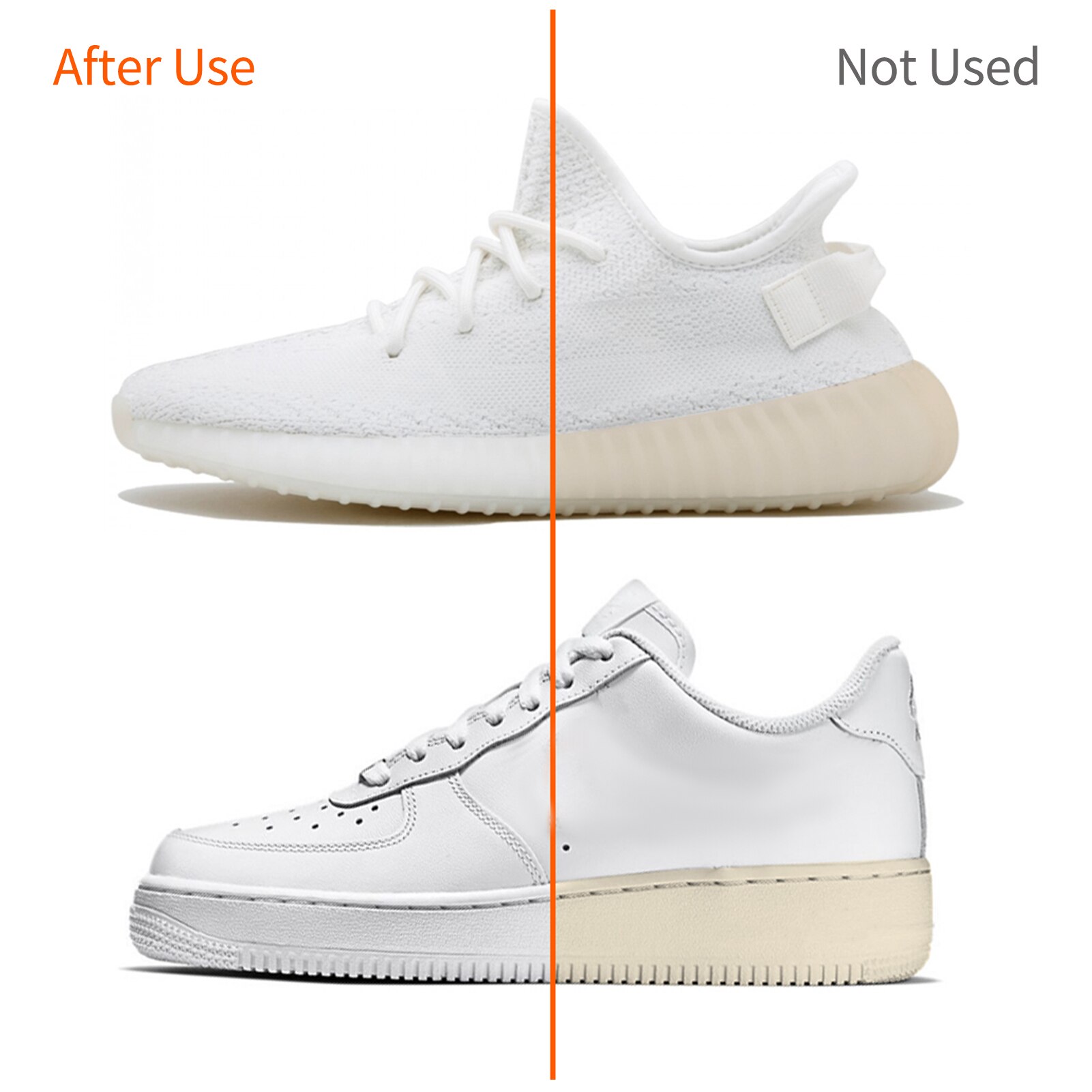 Stylo Anti-oxydation pour baskets, marqueur pour semelle intercalaire, empêche les chaussures de Sport de devenir jaunes, peinture sur semelle en caoutchouc cristal, Surface en cuir