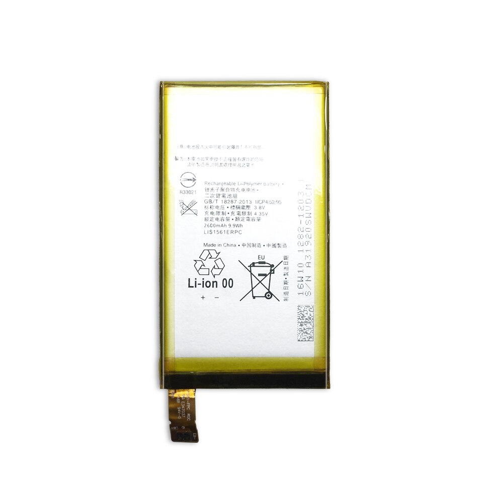 Puhelimen akku sony xperia  z3 mini compact  z3c m55w z3 mini  d5803 d5833 so-02g /c4 e5333 e5363 e5306 2600 mah lis 1561 erpc