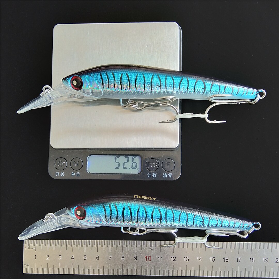 Leurre De Traîne Noeby Minnow 14cm 44g - Couleur Mulet - Nage 0 à 7m - NEUF