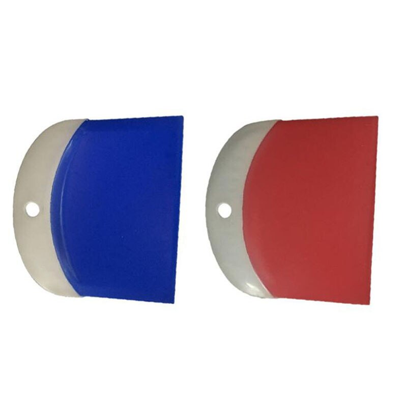 Kitchen Cutter Cake Spatulas Cake Pastry Spatulas Butter Scraper Trapezoidal Scraper Cake Tools Plastic Dough Scraper