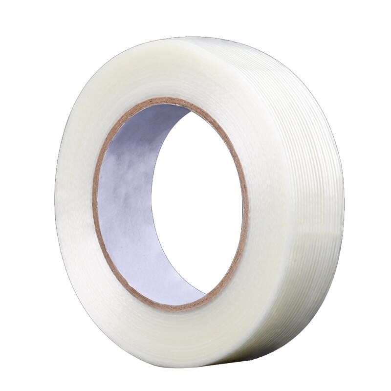 R9UA Extra Strong Crossweave Fibreglass Reinforced Filament Tape Heavy Duty Tear Resistant Packaging Sealing Packing Tape: 30L