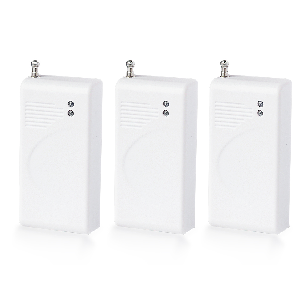 Topvico 1/2/3/5pcs 433mhz Vibration Sensor Detector Wireless Door Window Glass Break Shock Opening Alarm Anti-theft Hub Required: Blue