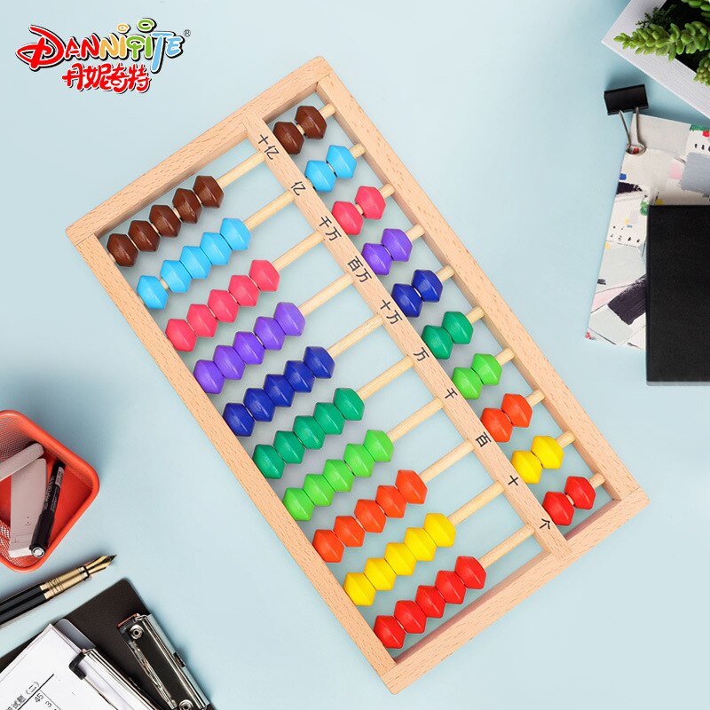 Niños matemáticas aritmética enseñanza ayuda Escuela primaria un ábaco Mental cálculo barra educación temprana conteo Ab: Default Title