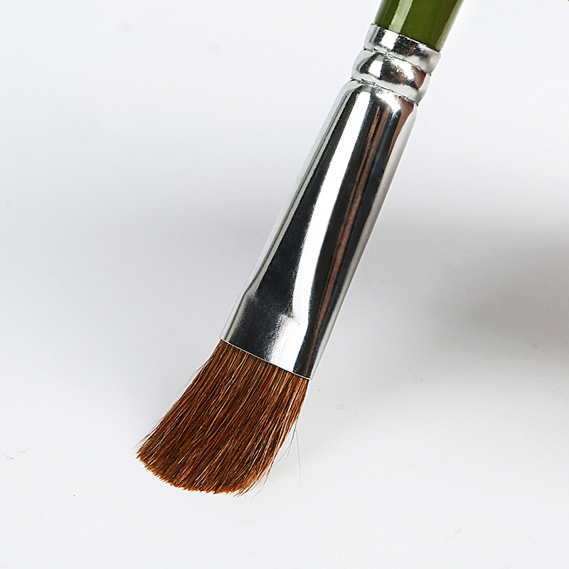 Pincel Para óleo de nailon de 6 uds. De lujo, Pincel redondo Para Pintura de acuarela, aceite, Pincel acrílico, Pincel Para Pintura, suministros de arte