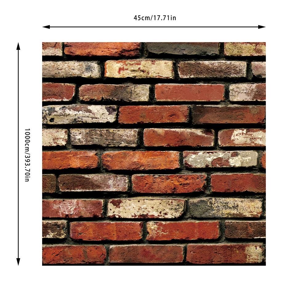 3D Stereo SA1015 Simulation Stone Brick Wallpaper Peel And Stick Waterproof Wall Stickers Brick Stone Self Adhesive Wallpaper