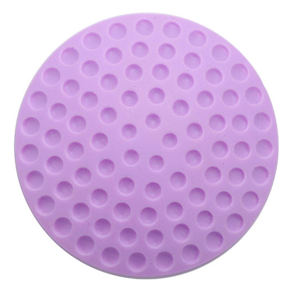 Self Adhesive Rubber Door Stoppers Soft Rubber Pad Buffer Guard To Protect Wall Protection Protectors Bumpers Damper Doorstop: Purple