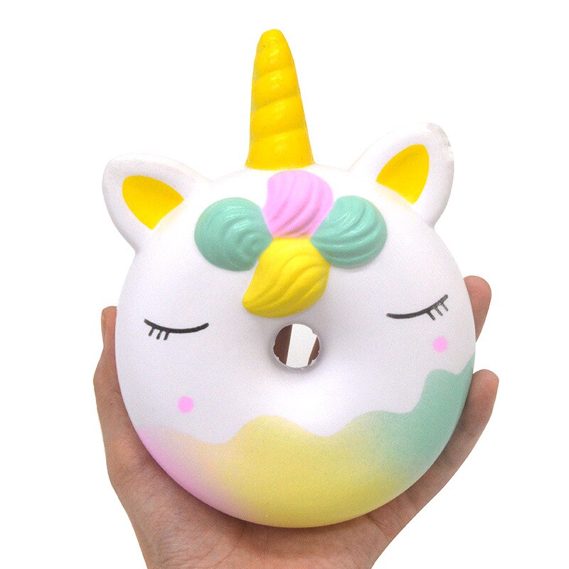 Unicorn Squishies Slow Rising Jumbo Kid Toys Animal Squishy Slow Rising Phone Straps Sweet Scented Bread Cake Toy
