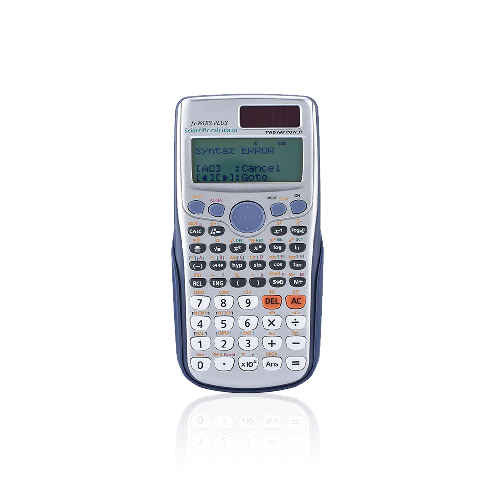 FX-991ES-PLUS Originele wetenschappelijke rekenmachine met 417 functies Middelbare school Universiteitsstudenten Computerkantoor