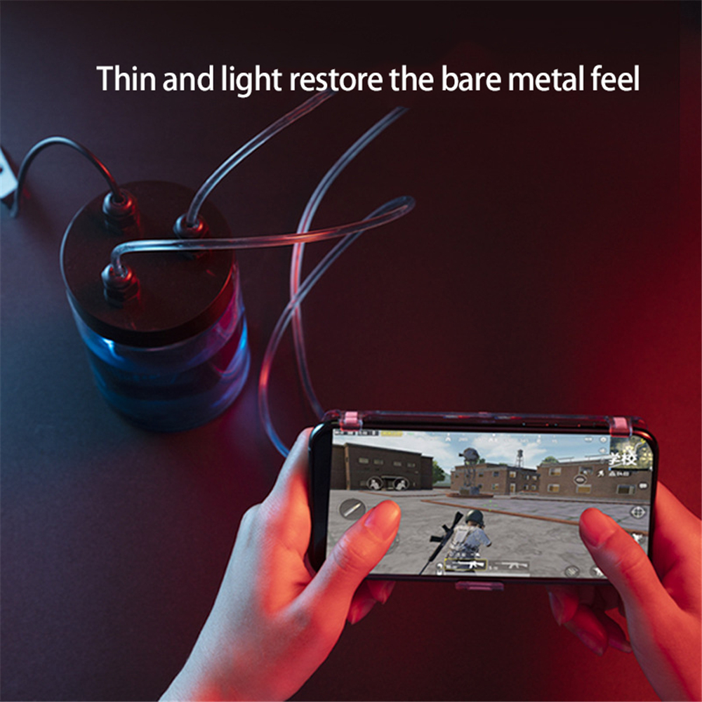 Universal Handy Wasser Kühlung Kühler Einstellbar Tragbare Fan Halter Telefon Wasser Kühler Für iPhone Samsung 5G Handy