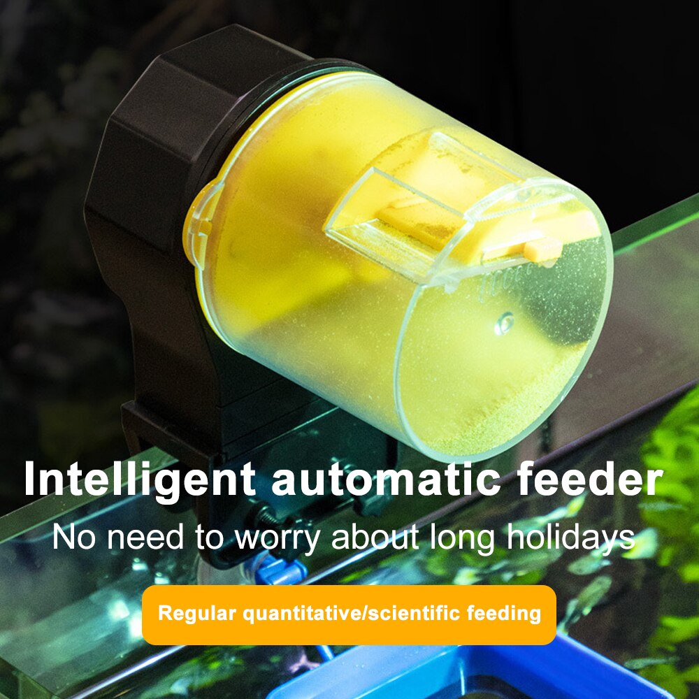 Automatic Fish Feeder Timing Fish Feeder Aquarium Accessoires Fish Tanks Accessories Moisture-Proof Electric Fish Feeder Acuario