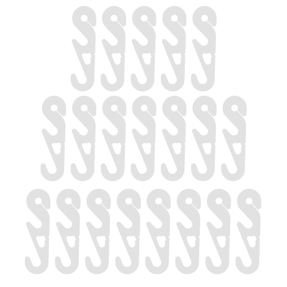 20 Stks/partij S Vormige Masker Oor Haken Verstelbare Oor Protectors Anti-Slip Masker Oor Grips Haak Extension Protector Gesp diy Ambachten