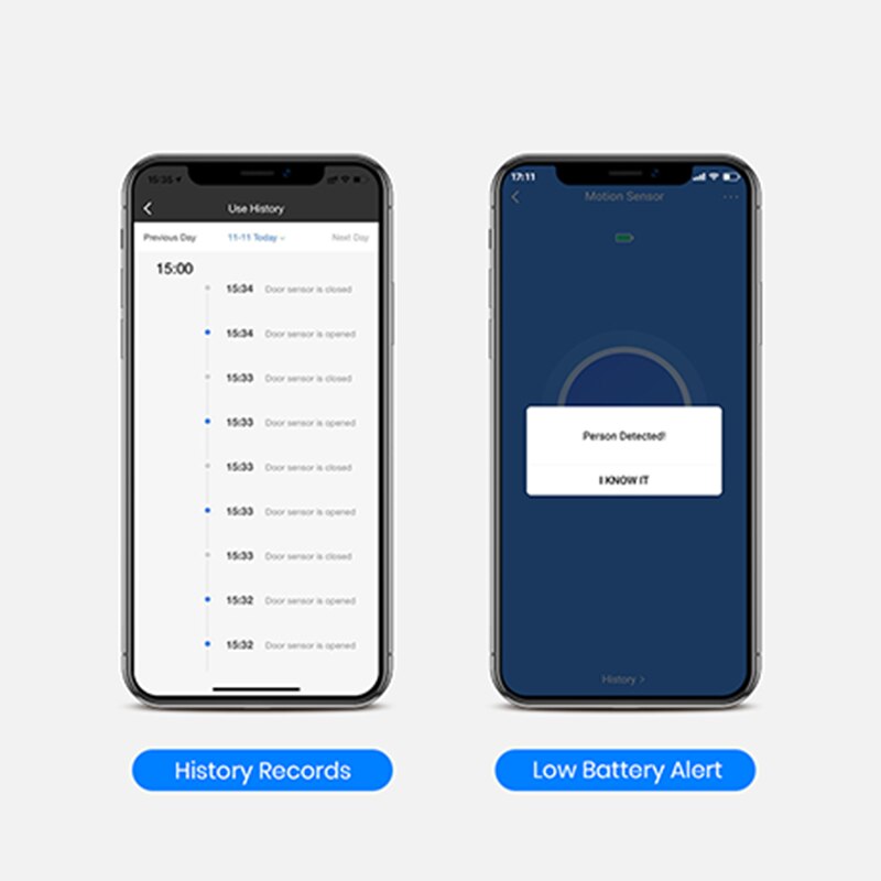 Broadlink Wifi Smart Motion Sensor Kit Smart Home Motion Alerts Required S3 Hub Via Broadlink APP Work with Alexa Google IFTTT