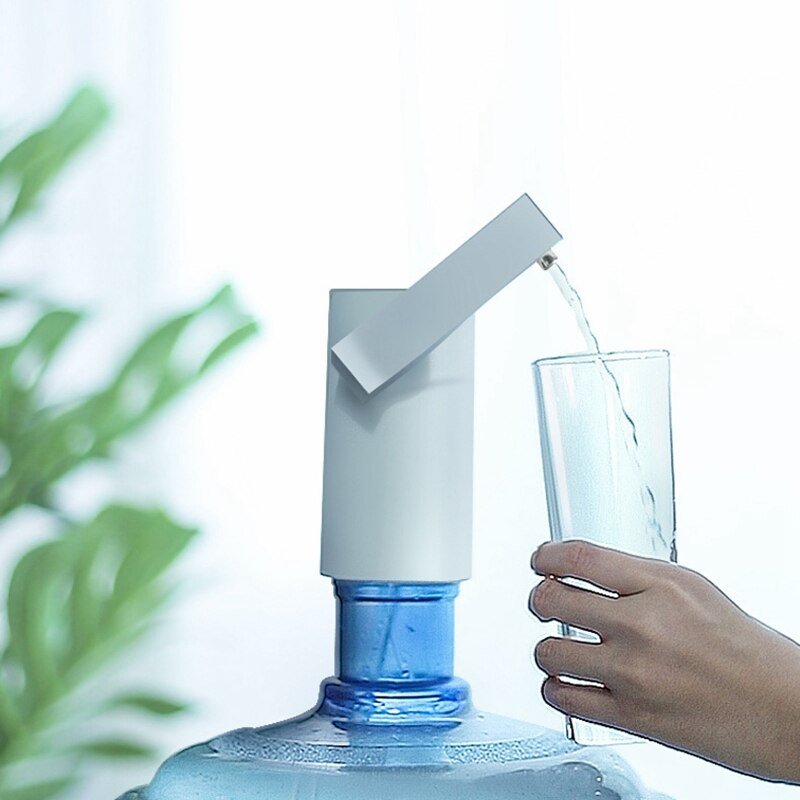 Usb mini vandpumpe trådløs genopladelig elektrisk dispenser abs plast shell drikkevandspumpe husstand