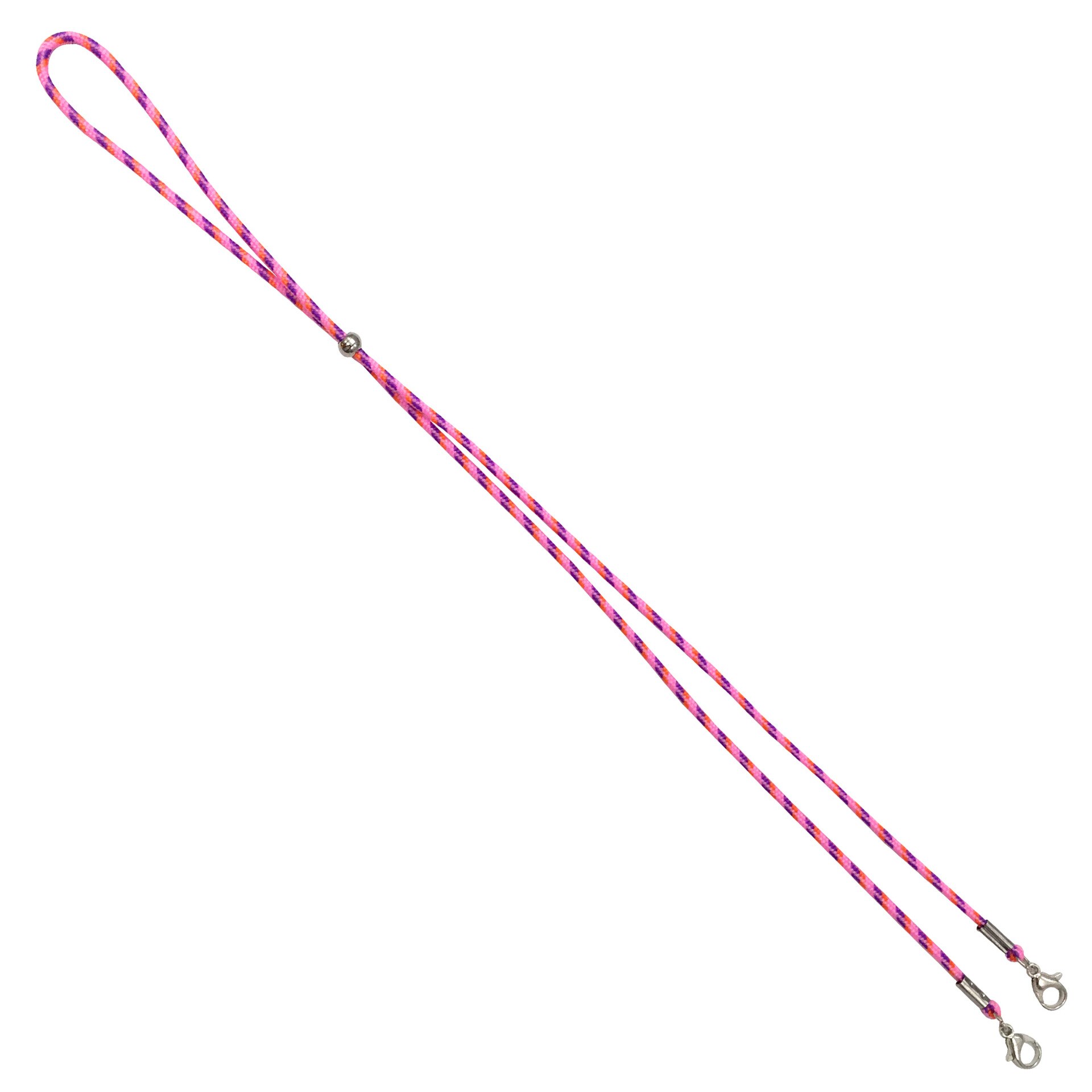 2 uds. Mascarilla cuerda soporte cordón longitud ajustable mascarilla cadena para mujeres cuello cadena accesorios collares Correa soporte para niños seguridad: C13
